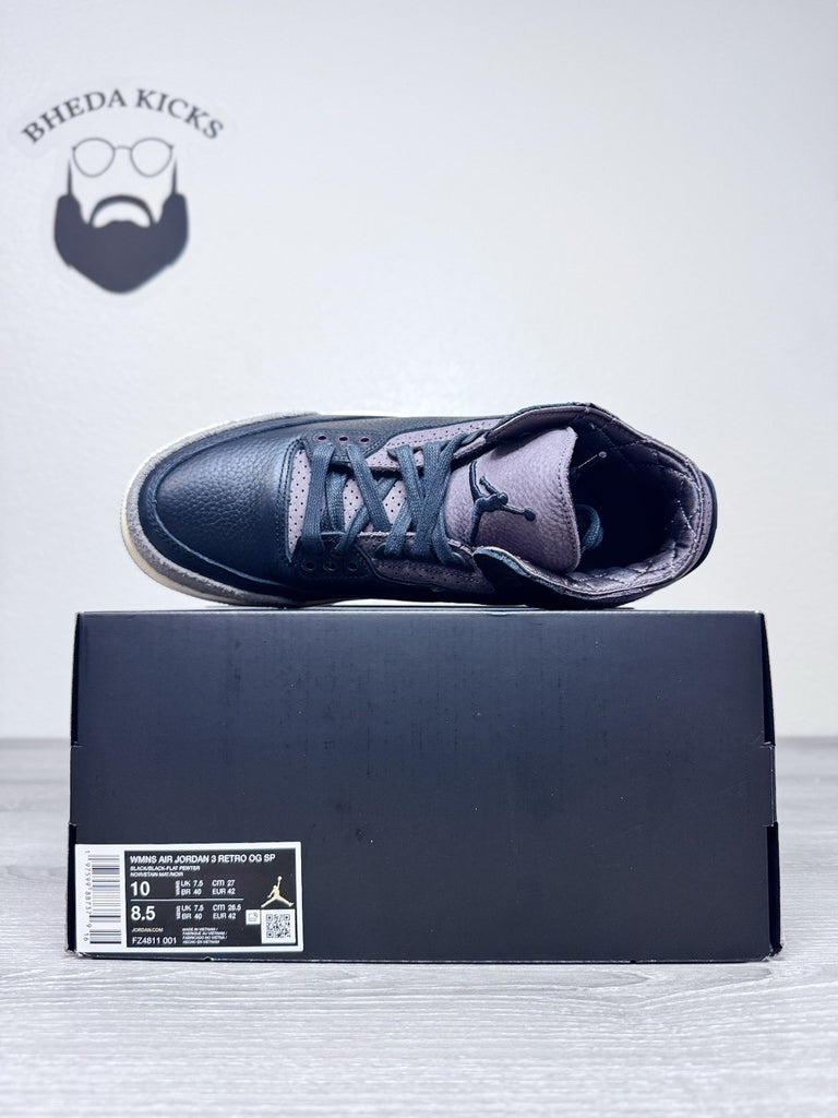 Size 10W/8.5M - A Ma Maniére x Air Jordan 3 Retro While You Were Sleeping NEW DS