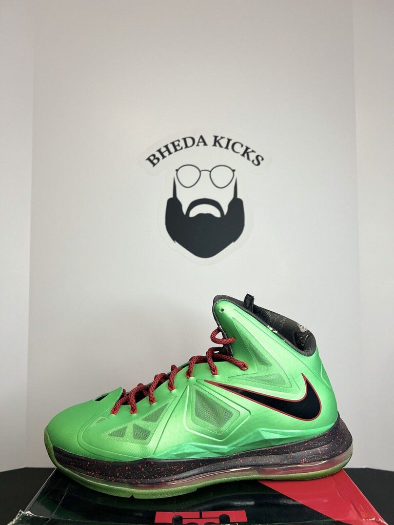 Nike LeBron 10 Cutting Jade 2012 Og Preowned Rare 541100-303 Men’s Size 13