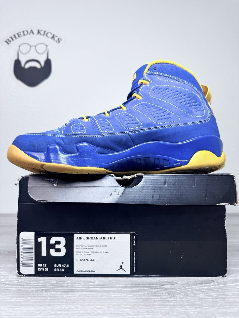 Size 13 - Nike Air Jordan 9 Retro Calvin Bailey 2012 302370-445 Men’s Preowned