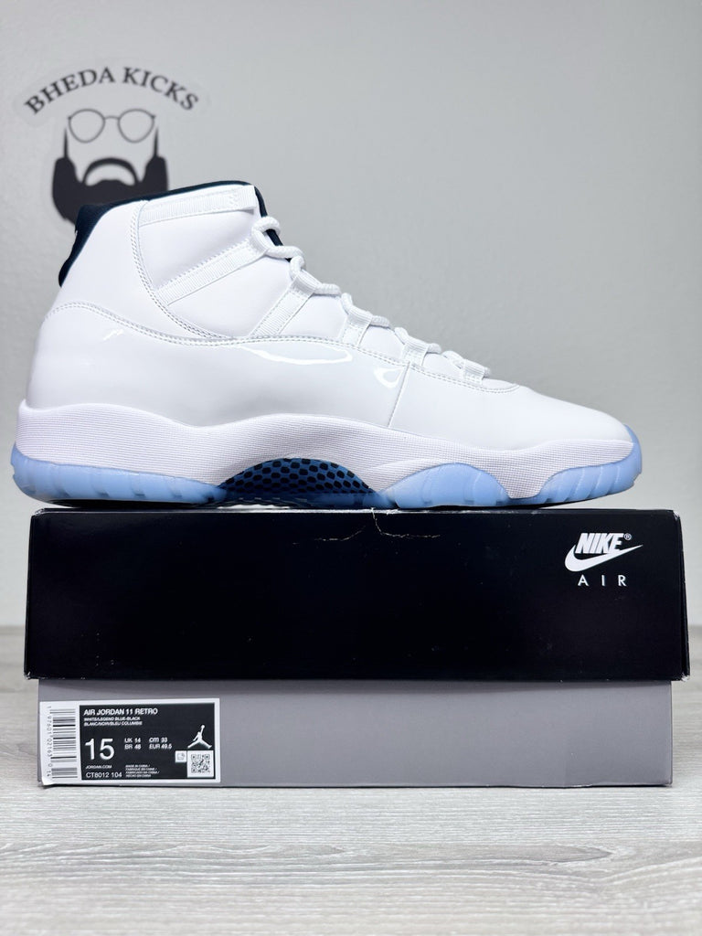 Size 15 - Nike Air Jordan 11 Retro Legend Blue Columbia CT8012-104 Brand New