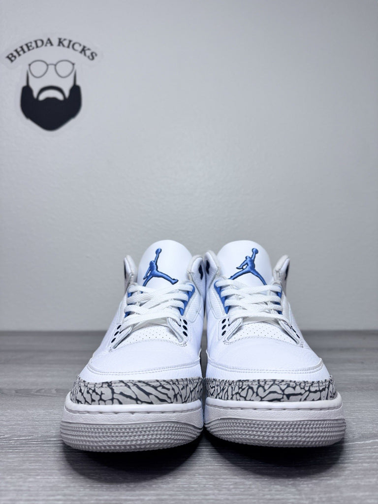 Size 16 - Nike Air Jordan 3 UNC White Blue Grey North Carolina CT8532-104