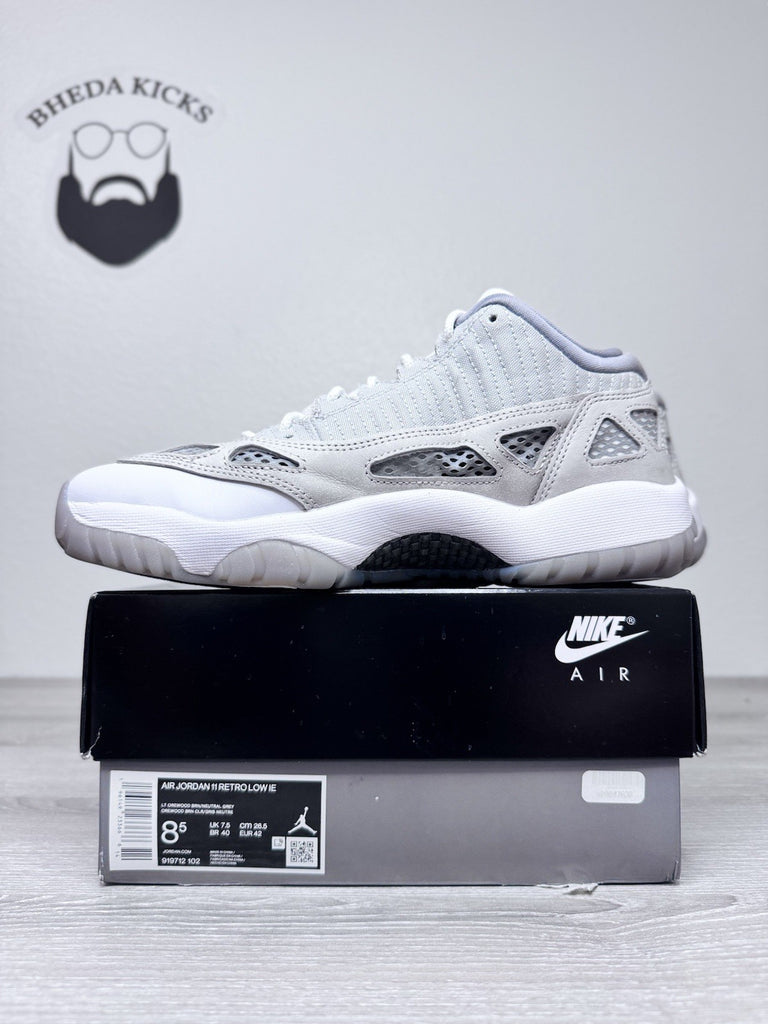 Size 8.5 - Air Jordan 11 Retro Low IE Light Orewood Brown White 919712-102