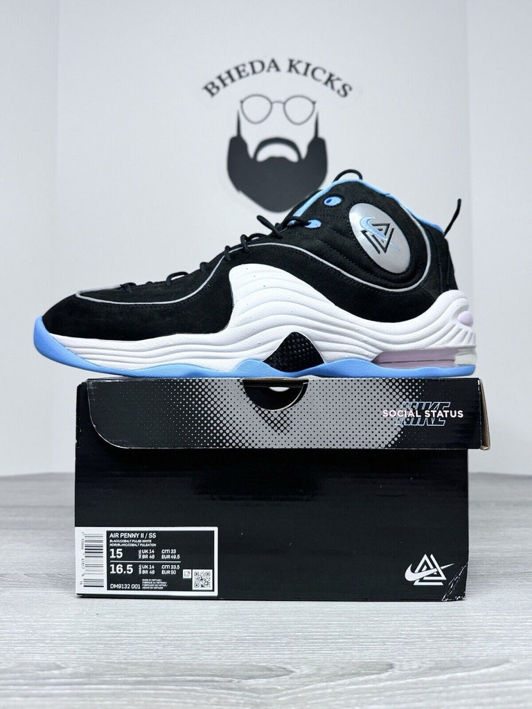 Size 15 - Nike Social Status x Air Penny 2 Playground Black (DM9132-001) NEW DS