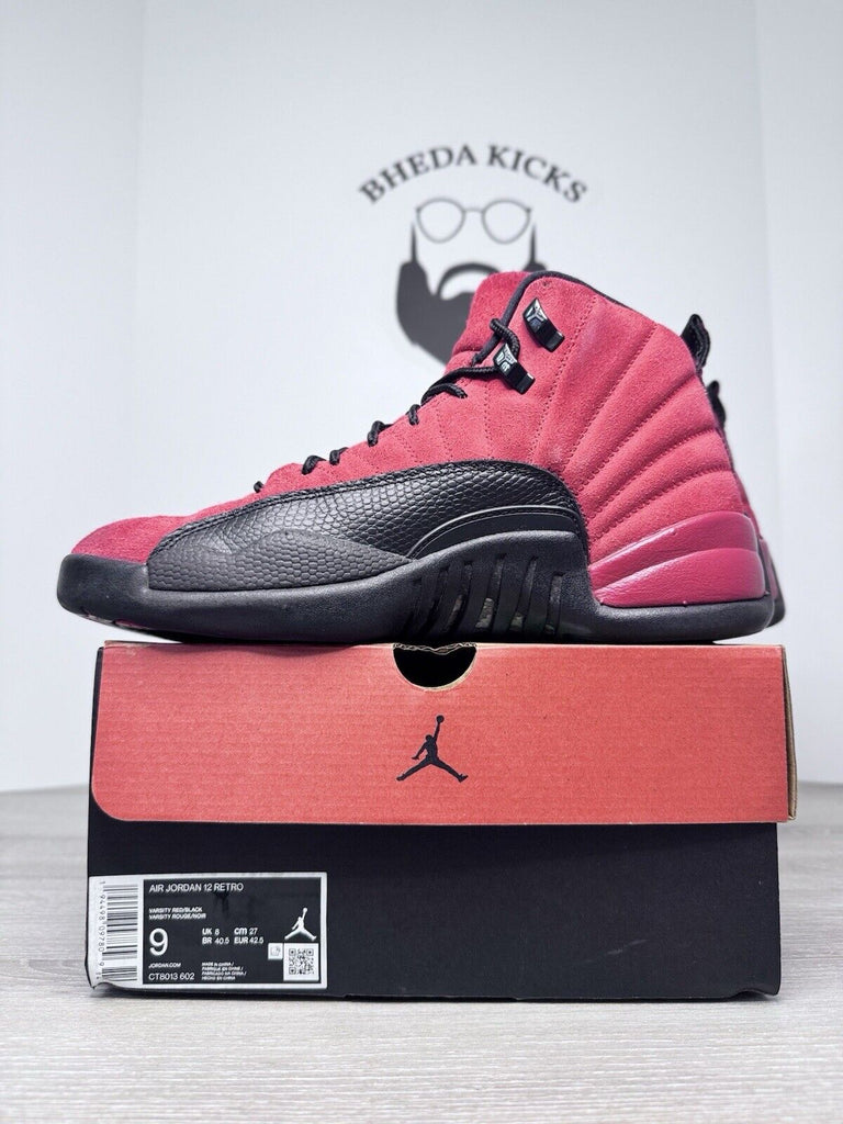 Size 9 - Jordan 12 Retro Reverse Flu Game 2020 Men's CT8013-602 Preowned