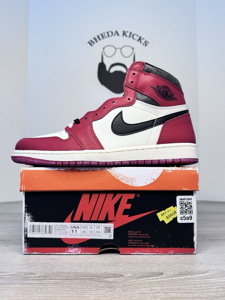 Size 11 - Air Jordan 1 Retro High OG Lost and Found Chicago DZ5485-612 NEW DS