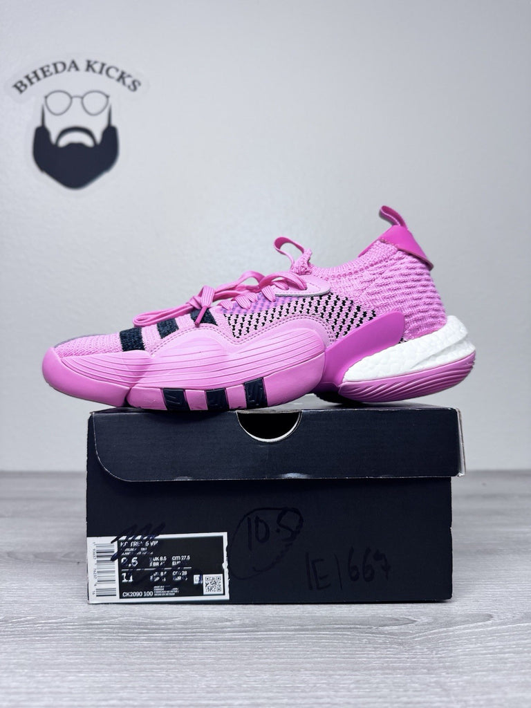 Size 10.5 - Adidas Trae Young 2 Pink Trap House Men's Basketball Shoes IE1667