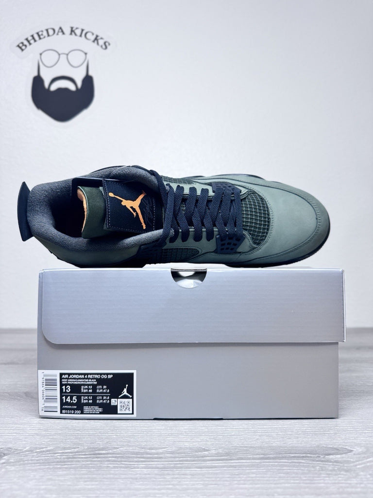 Size 13 - Undefeated x Air Jordan 4 Retro 2025 IB1519-200 Brand New