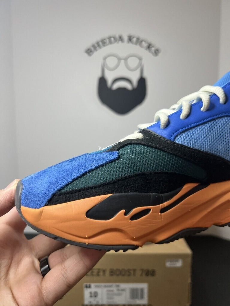 Adidas Yeezy Boost 700 Bright Blue GZ0541 OG Retro Preowned Authentic Size 10