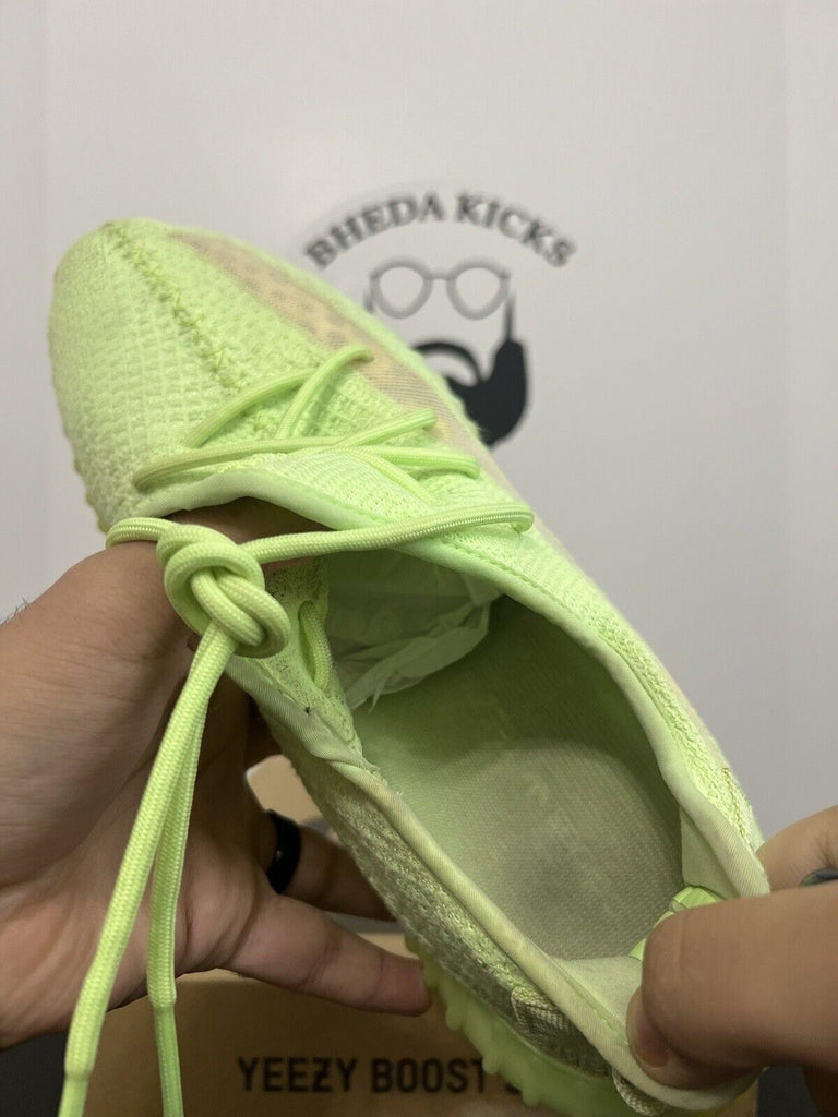 Yeezy Boost 350 v2 GID Glow EG5293 Adidas Og Rare Kanye Preowned Clean Size 14