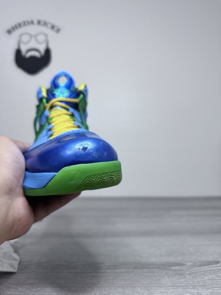 Size 10 - Nike Jordan Melo M9 Men's Poision Green Blitz Vivid Blue 551879-415