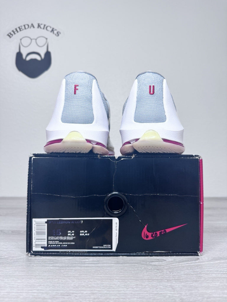 Size 16 - Nike KD 8 VIII ID By You Gray White Gold Red Black 818303-996 NEW DS