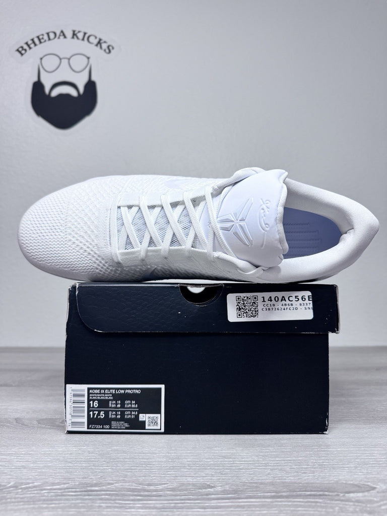 Size 16 - Nike Kobe 9 Elite Low Protro "Halo" Basketball Shoes FZ7334-100 New