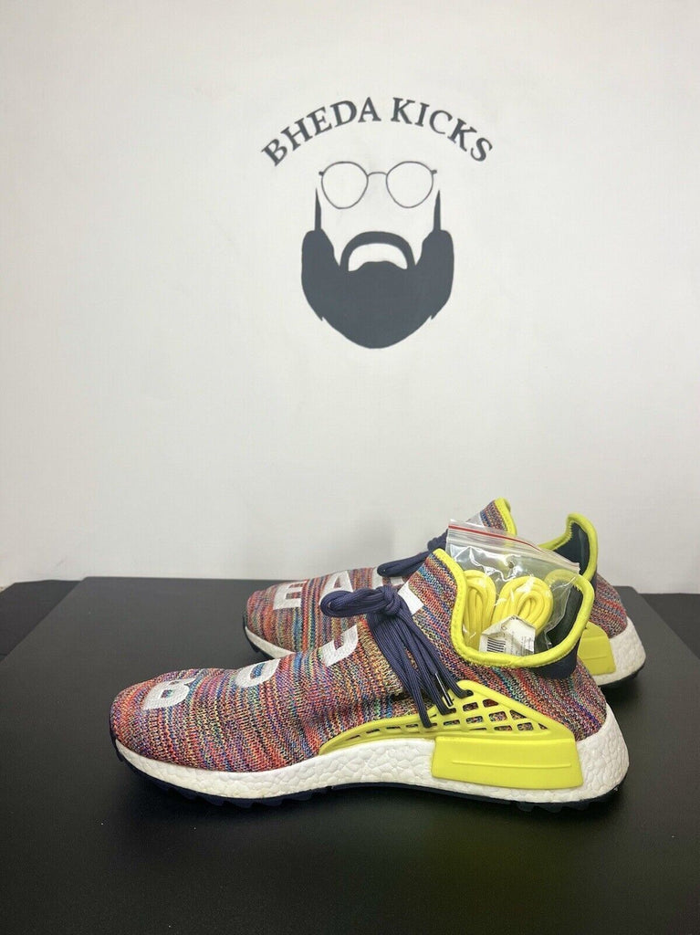 Adidas Human Race NMD Shoe Pharrell Multicolor AC7360 Preowned Authentic Size 14