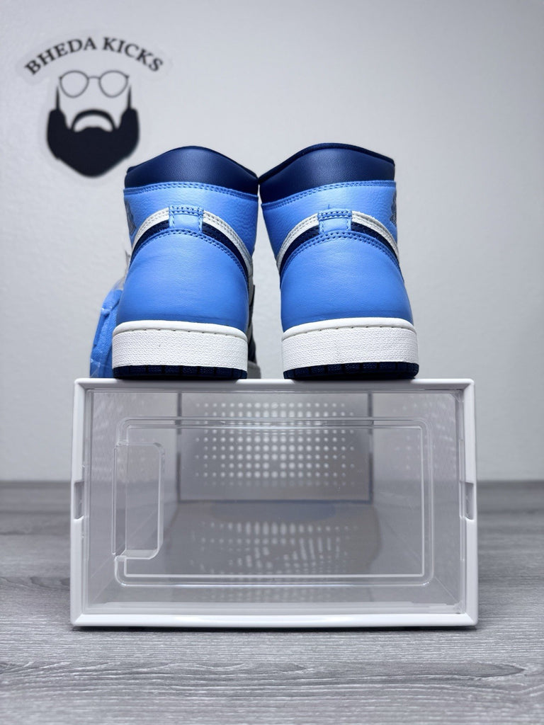 Size 8.5 - Air Jordan 1 Obsidian UNC Men's 555088-140 Brand New
