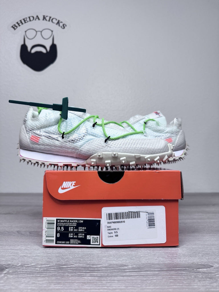 Size 9.5W/8 Men’s - Nike x Off-White Waffle Racer Women SP CD8180-100 Brand New