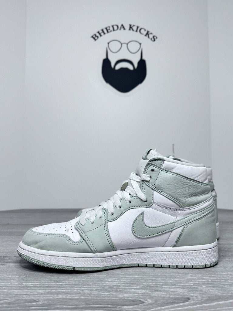 Nike Air Jordan 1 Retro High OG Seafoam Green White Size 10w (8.5m) Preowned