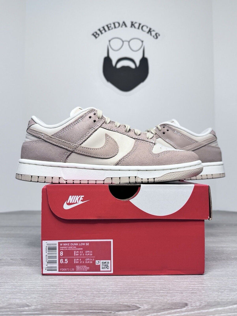 Size 8W/ 6.5M - Nike Dunk Low Sand Drift  FD0873-126 Preowned Authentic