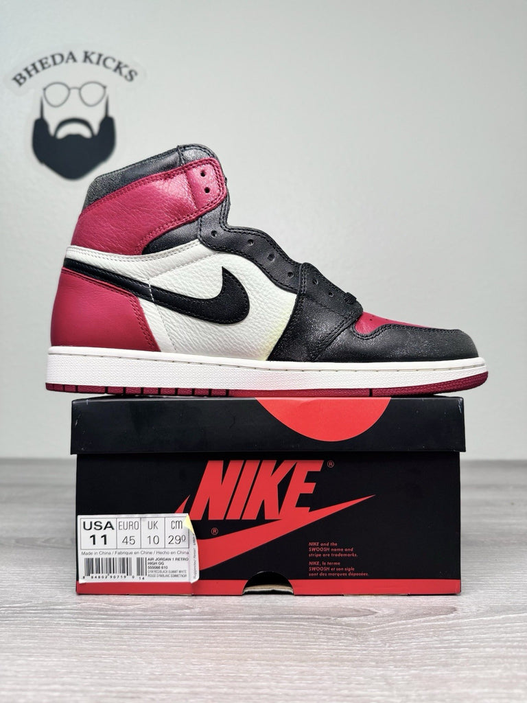 Size 11 - Jordan 1 Retro OG High Bred Toe 555088-610 2018 NEW DS