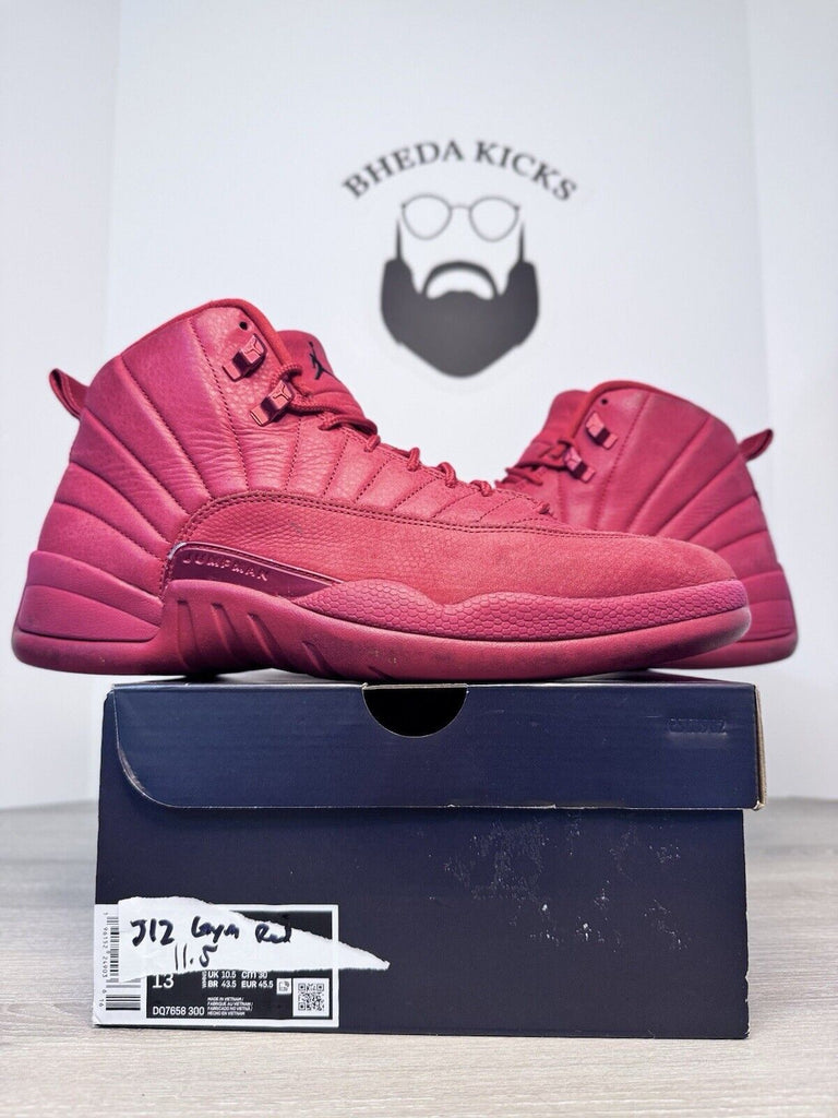 Size 11.5 - Air Jordan Retro 12 Gym Red Suede Year 2018 130690-601