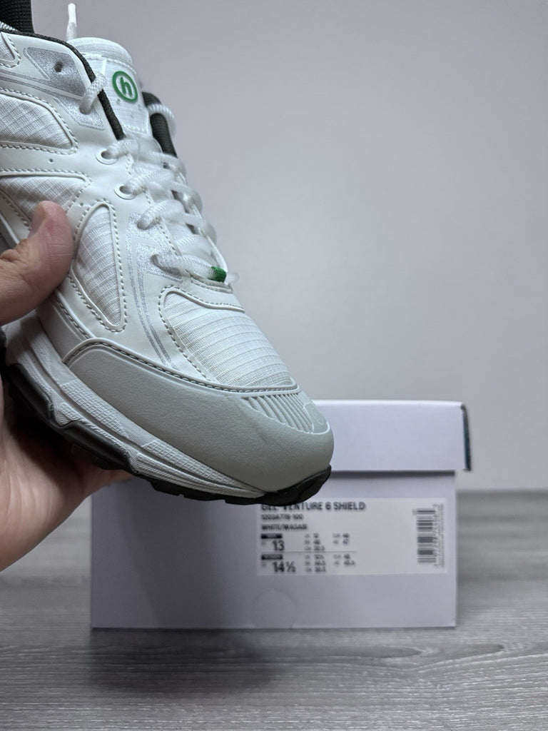 Size 13 - ASICS Hidden NY x Gel Venture 6 Shield ‘White Wasabi’ 1203A778-100