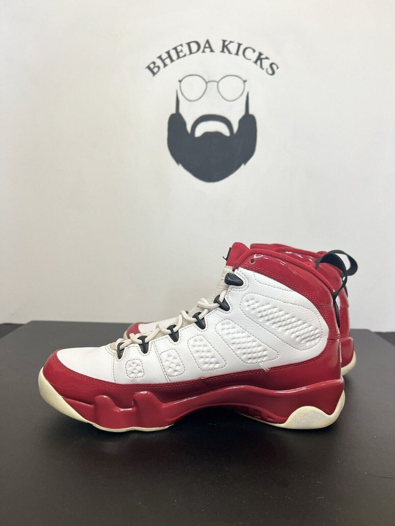 Nike Air Jordan 9 Retro Gym Red 302370–160 OG IX Cherry Bred Preowned Size 9