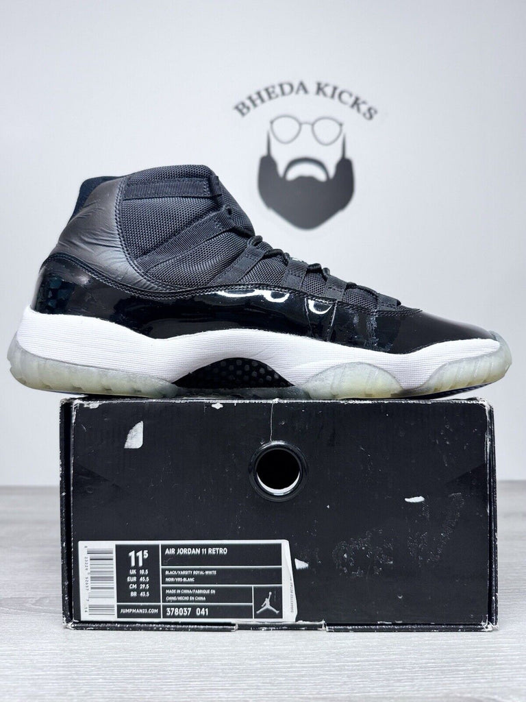 Size 11.5 - Jordan 11 Retro Space Jam 2009 OG 378037-041 Preowned Rare