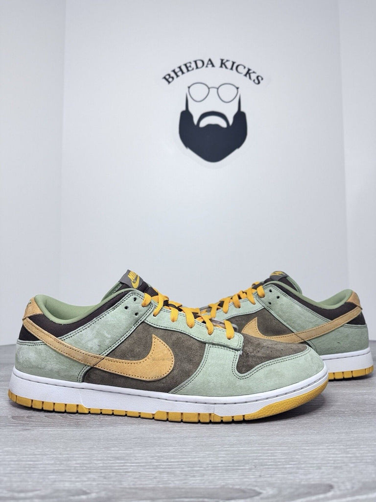 Size 15 - Nike Dunk Low Dusty Olive DH5360-300 Ugly Duckling Preowned Authentic