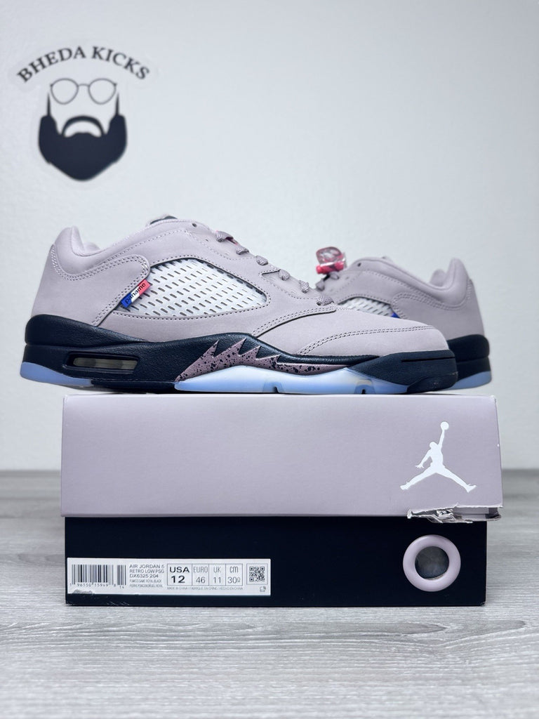 Size 12 - Nike Air Jordan 5 Retro Low x Paris Saint-Germain (DX6325-204) NEW DS