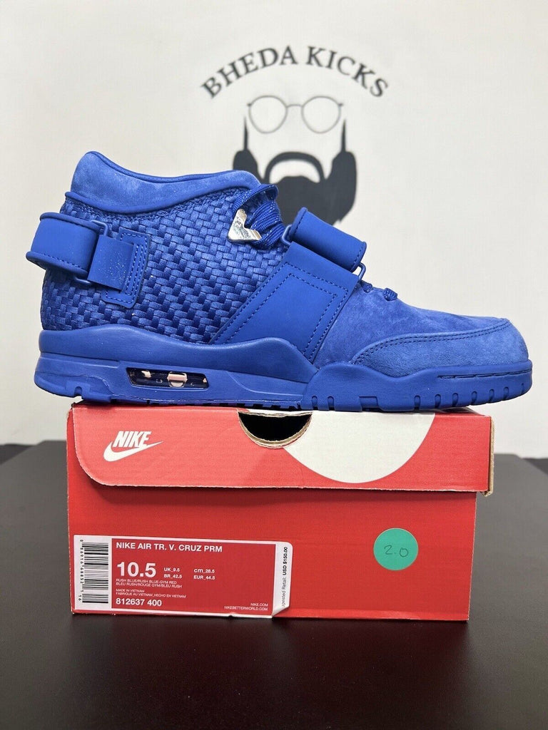 NEW Nike Air Cruz Premium Rush Blue/Gym Red-Rush Blue 812637-400 Mens Size 10.5