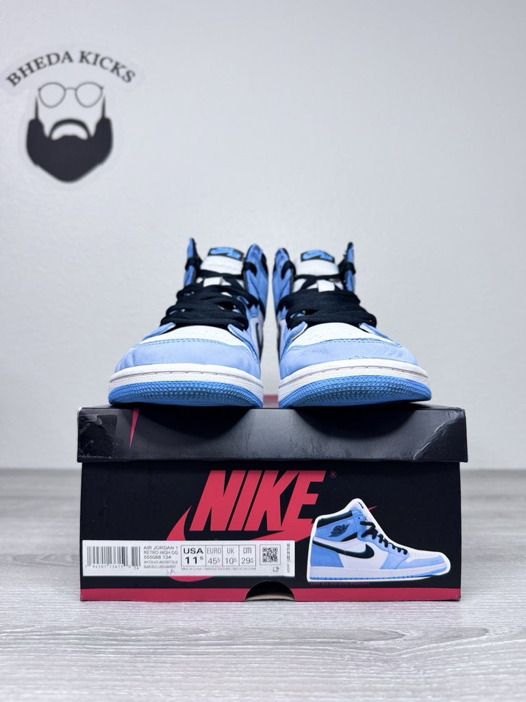 Size 11.5 - Air Jordan 1 Retro High OG University Blue UNC 2021 555088-134