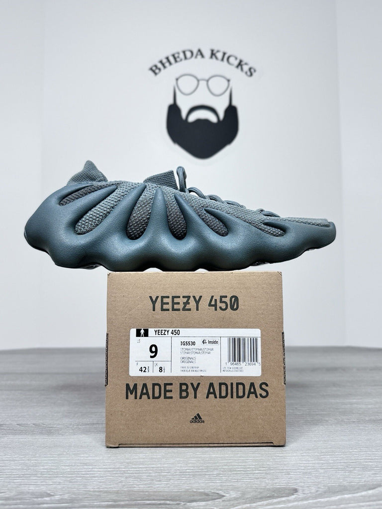 Size 9.5 - Yeezy 450 “Stone Marine” IG5530 Preowned Authentic Og Rare