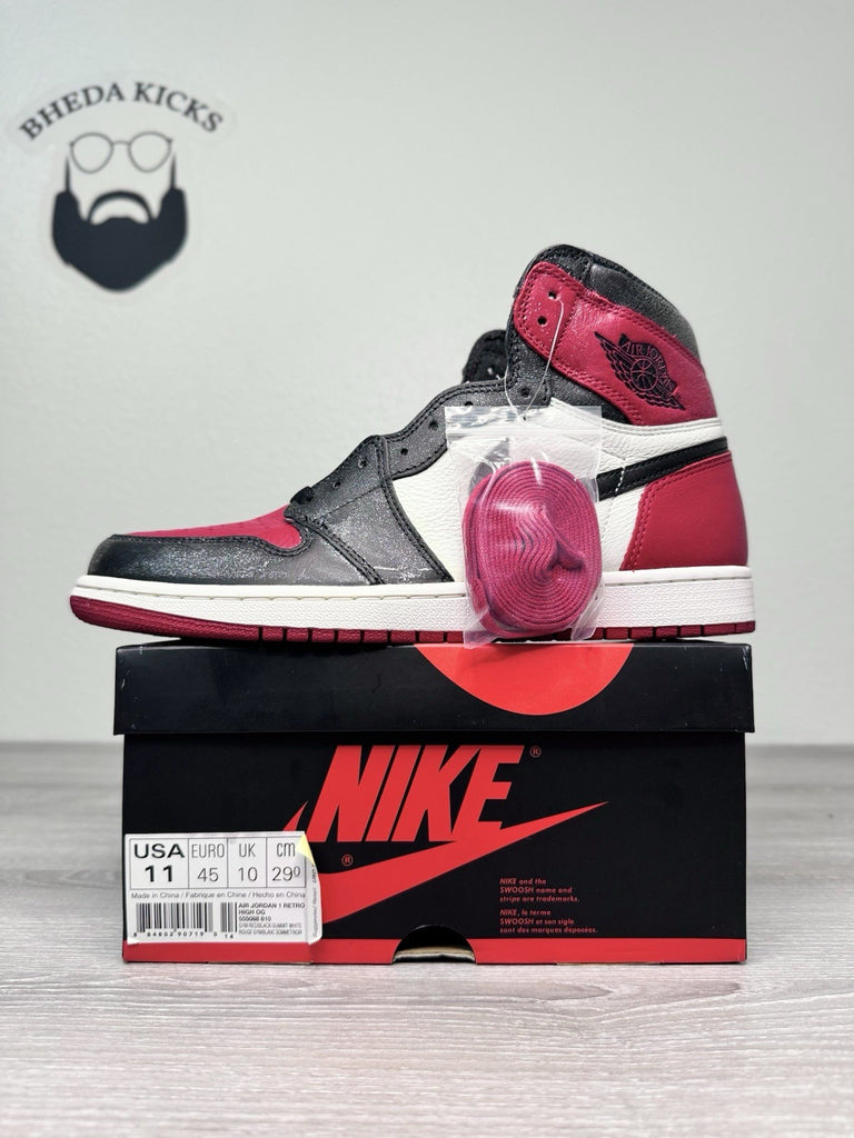 Size 11 - Jordan 1 Retro OG High Bred Toe 555088-610 2018 NEW DS