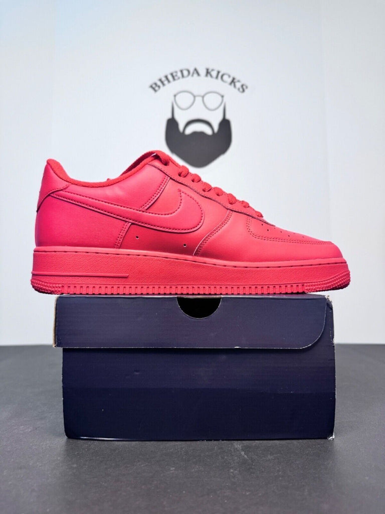 NEW DS Nike Air Force 1 Low Triple Red CW6999-100 OG Men’s Size 10.5-11