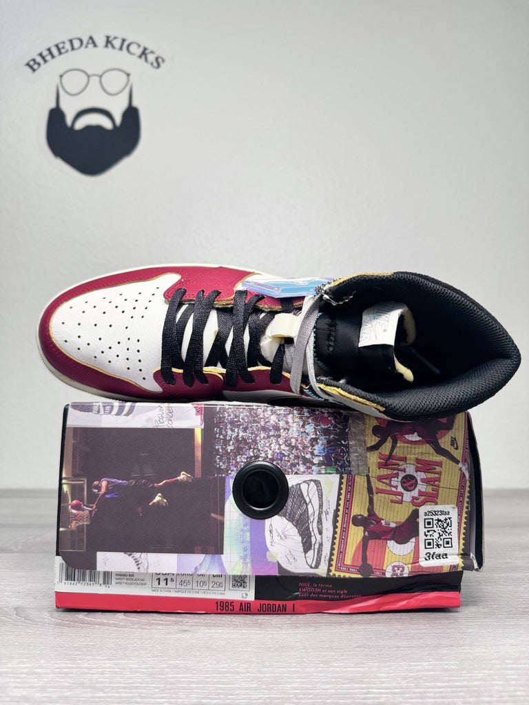 Size 11.5 - Air Jordan 1 Union LA Chicago Shadow Sneakers HV8563-600
