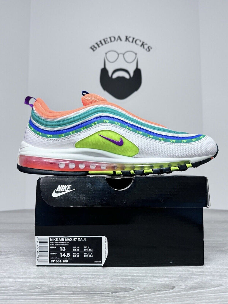 Size 13 - Nike Air Max 97 OA JL On Air London Summer Of Love CI1504-100