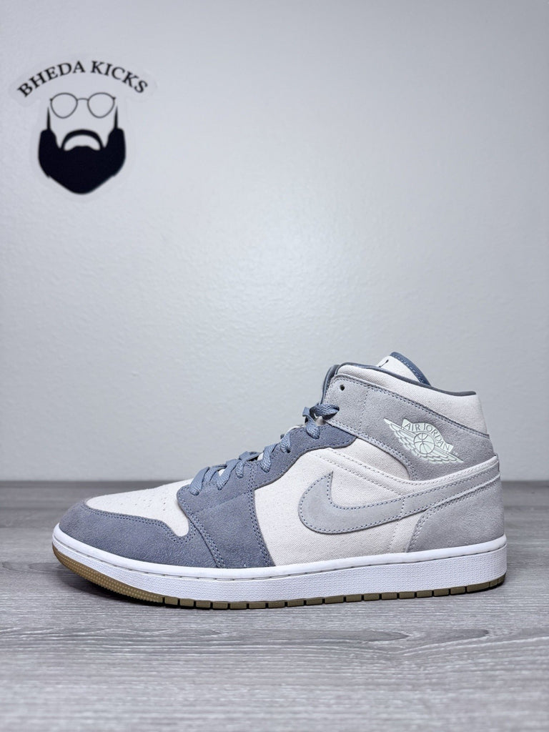 Size 15 - Nike Air Jordan 1 Mid SE Coconut Milk Particle Gray DN4281-100
