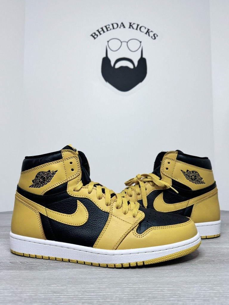 Size 11 - Air Jordan 1 Retro High Pollen 555088-701 Preowned Authentic