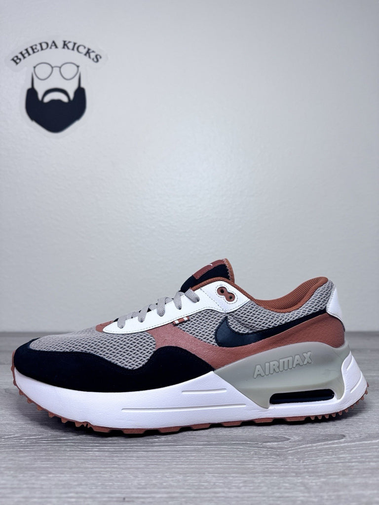 Size 15 - Texas Longhorns Nike College Air Max SYSTM Running Shoes DZ7745-001