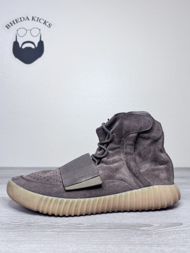 Size 14 - Adidas Yeezy Boost 750 Chocolate 2016 BY2456 Authentic Rare Preowned