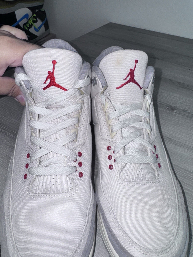 Size 12 - Nike Air Jordan 3 Retro SE 'Muslin' DH7139-100 Preowned Authentic