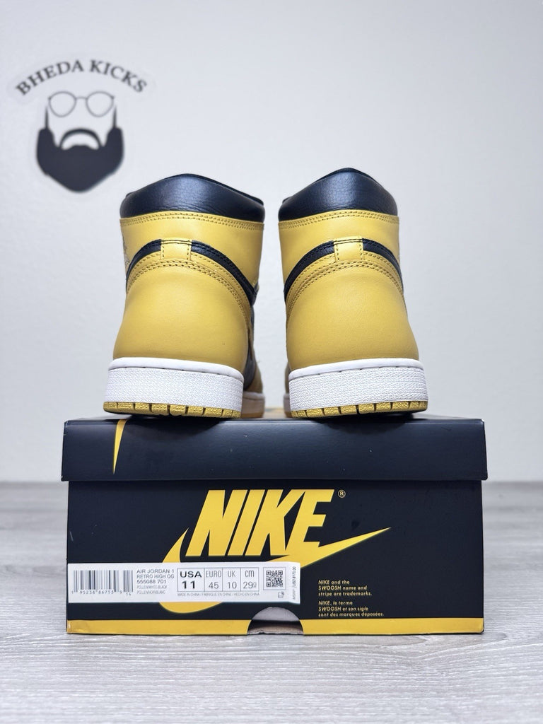 Size 11 - Air Jordan 1 Retro High Pollen 555088-701 Preowned Authentic Og