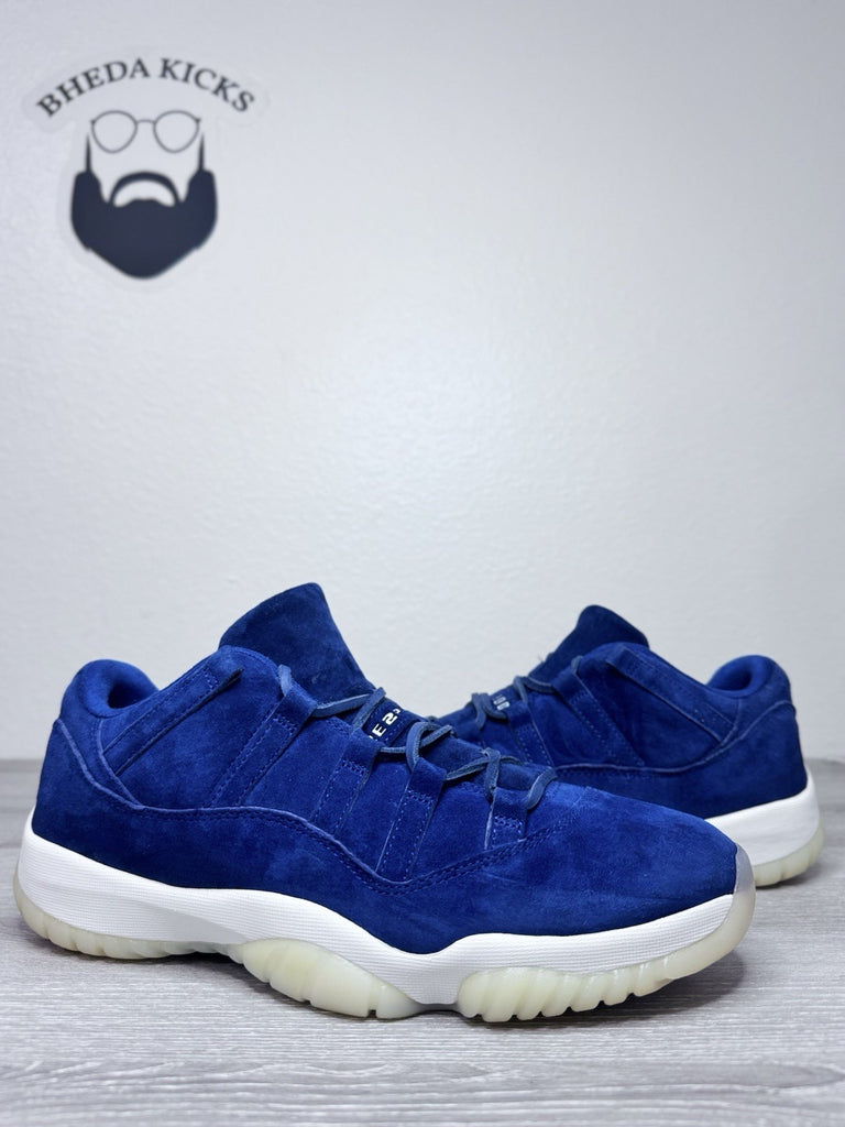 Size 10.5 - Nike Air Jordan 11 Retro Low Jeter 2018 Yankees AV2187-441 Preowned