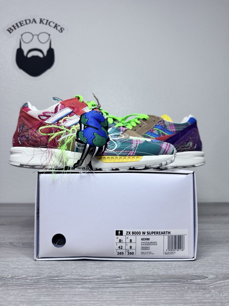 Size 8.5 - Adidas ZX 8000 Super Earth Sean Wotherspoon Sneakers Brand New