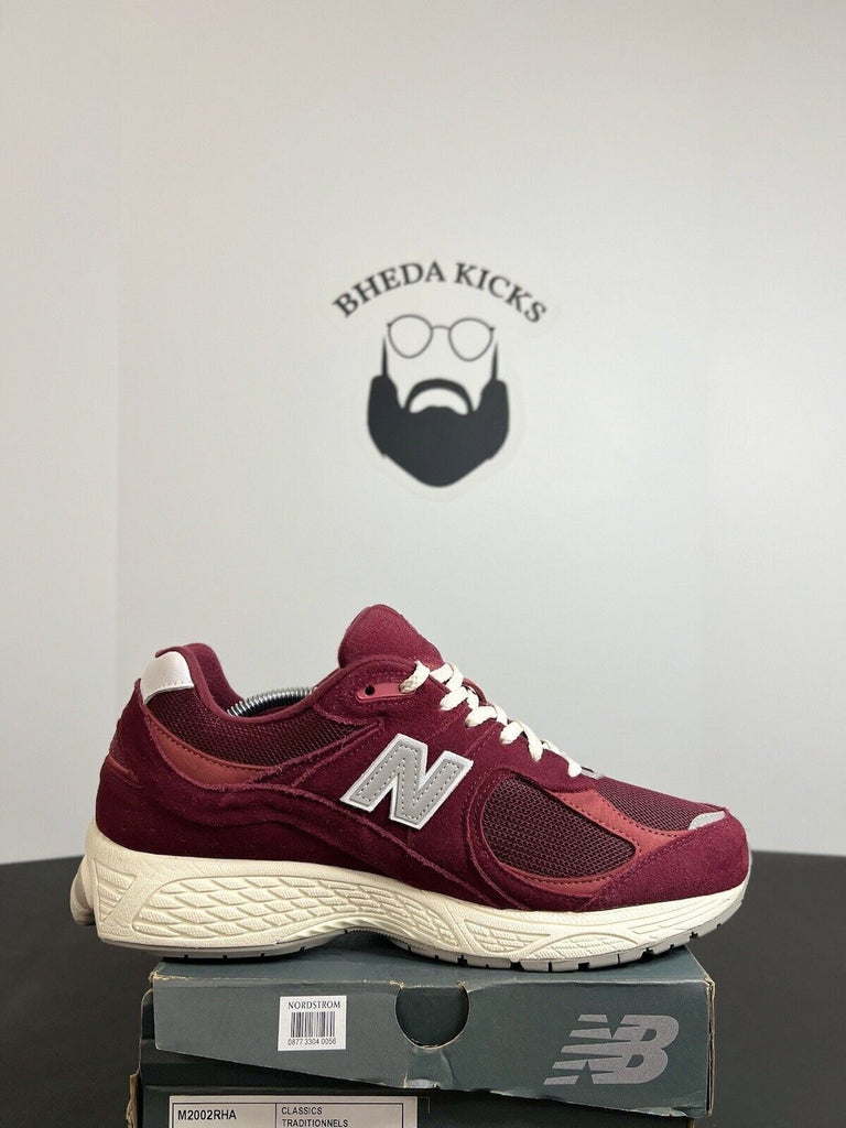 New Balance 2002R Red Wine Burgundy Suede Pack M2002RHA Preowned Men’s Size 11