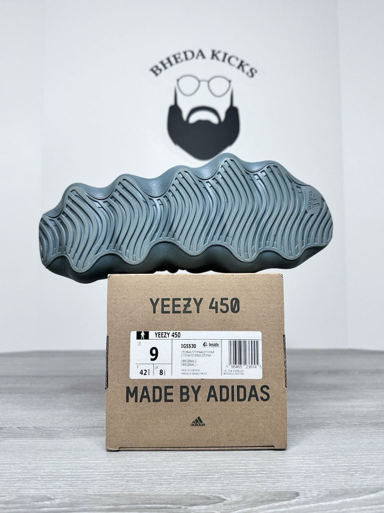 Size 9.5 - Yeezy 450 “Stone Marine” IG5530 Preowned Authentic Og Rare