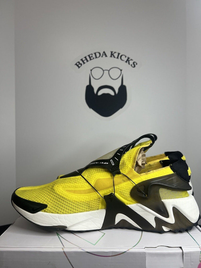 Nike Adapt Huarache Opti Yellow 2019 BV6397-710 Preowned Rare Men’s Size 13