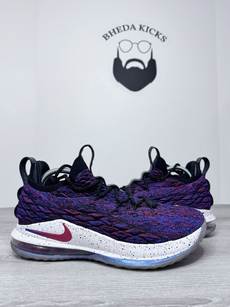 Size 9 - Nike Lebron 15 Low Supernova 2018 AO1755-900 Men's Rare Preowned