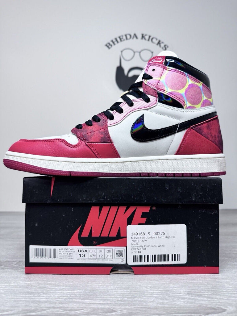 Size 13 - Air Jordan 1 Retro Next Chapter Across the Spider-Verse DV1748-601