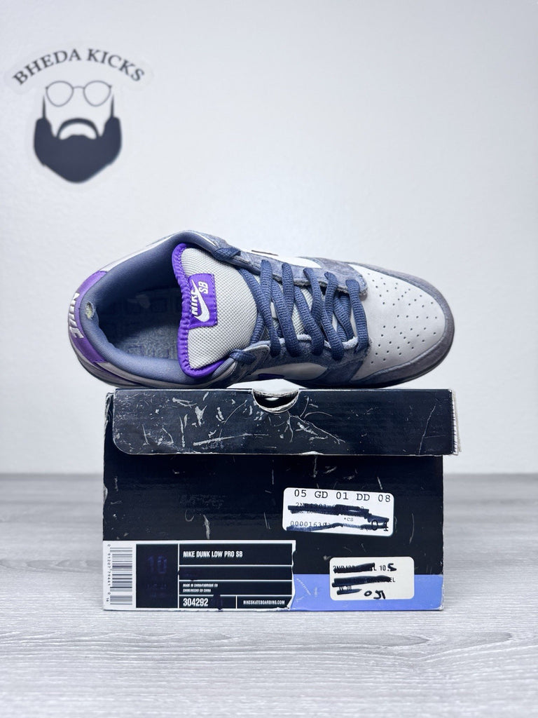 Size 10.5 - Nike SB Dunk Low Pro Purple Pigeon 2006 304292-051 Preowned