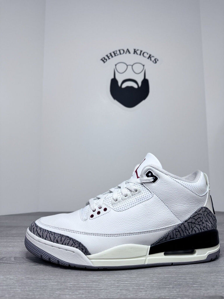 Size 12.5 - Air Jordan 3 Retro White Cement Reimagined 2023 DN3707-100 Authentic